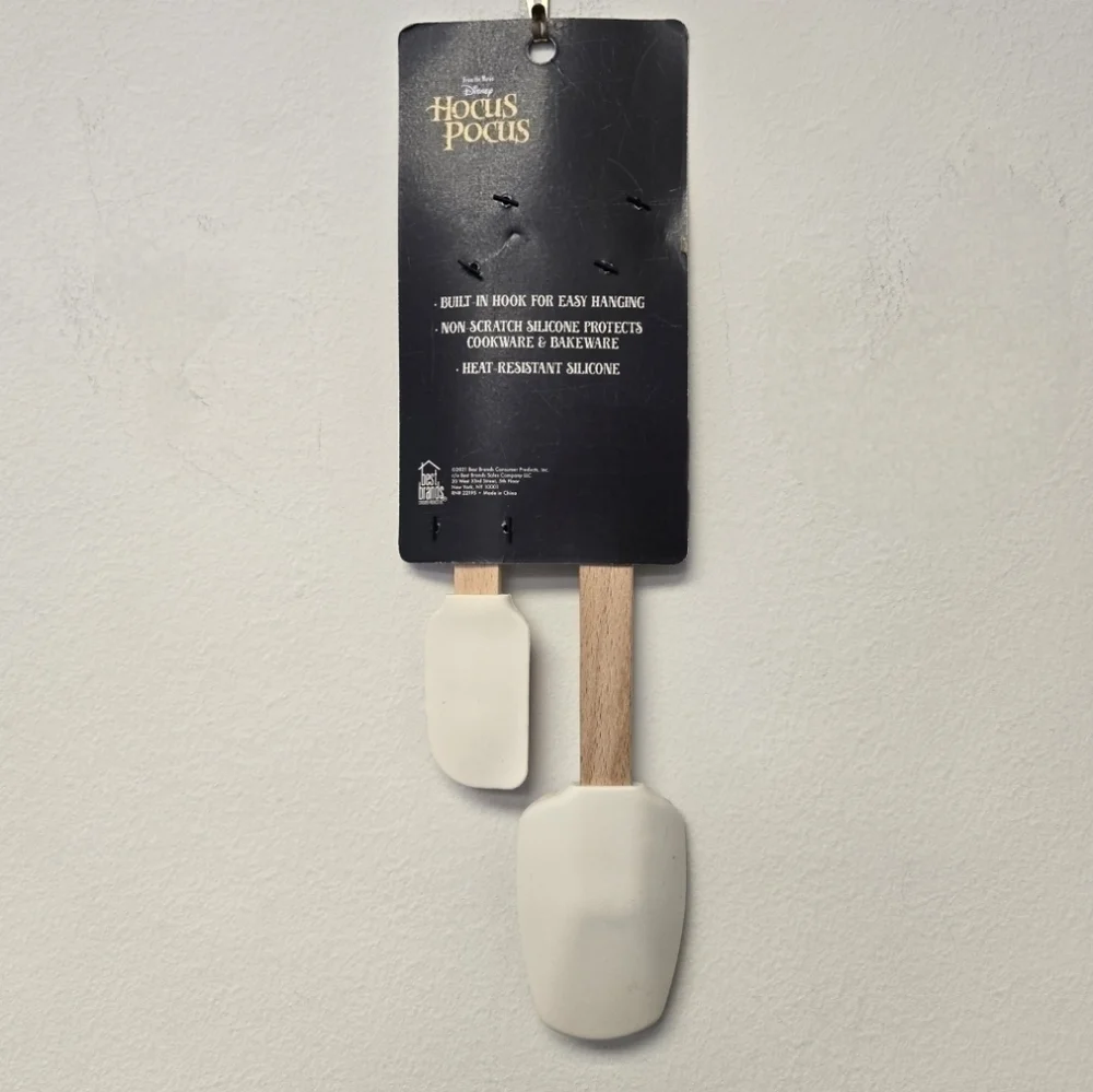 Disney Hocus Pocus Sanderson sisters Silicone Spatula & Spoon Set